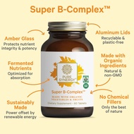 Vitamin B tổng hợp thuần chay Pure Synergy Vegan Super B-Complex 60 viên