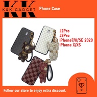 J2Pro/J3Pro/IpX/IpXS/Ip7/Ip8/Ip SE 2020 Cutie Bear with Key Chain Cute Case
