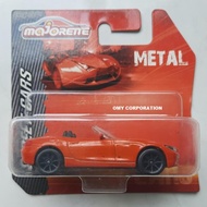 Majorette 1/64 BMW Z4 Roadster oranye Majorette BMW Z4 Roadster orange varian velg hitam Majorette B