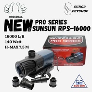 NEW SUNSUN RPS 16000 PRO SERIES POMPA AIR CELUP AKUARUM KOLAM IKAN