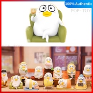 POPMART Duckyo Emoji Package Series Figures pop mart duckyo blind box collectible figurine decorativ