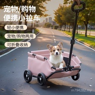 Kereta Tangan Ringan untuk Anjing dan Kucing, Stroller Kapsul Angkasa untuk Berjalan, Pengangkutan H