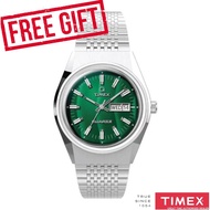 Timex TMTW2U95400U9 Men's Q Timex Falcon Eye Stainless Steel Watch