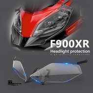 Motorcycle Accessories Headlight Guard Lens Protection Clear Front Lamp Cover For BMW F900XR F 900 XR F900 XR 2020 - 2022