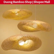 Bamboo and Rattan Lanterns Decorate Restaurants, Hotels, Cafes, Homestays Lampu Rattan Wall Light