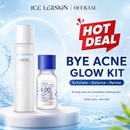 ICE LERSKIN Acne Duo: Blemish Serum+7% Glycolic Toner | Fight Pimples & Blackheads