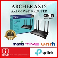 TP-LINK ARCHER AX12 AX1500 NEXT-GEN WIFI 6 ROUTER