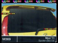 M369 Perodua Myvi 2011 Fiber Spoiler (SE) OEM Body kit Bodykit