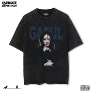 Fiego GAEUL IVE | Premium Stonewash Oversize T-Shirt | Oversize TShirt
