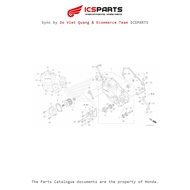 Right Engine Wall Foam (E-6-D) HONDA Cb300R (2019+) Odd Code