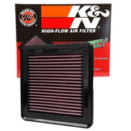 Honda City / Fit / Fit Shuttle GG7 / Freed / Jazz / Mobilio K&amp;N Air Filter KN 33-2422 17220-RB0-000