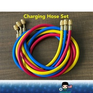 Refrigerant Charging Hose Set, R134a/ R22/ R410. BAC