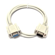 RS232 DB9 Male to DB9 Female Straight Cable