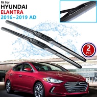 Car Wiper Blade for Hyundai Elantra 2016~2019 AD Avante Super Elantra Windscreen Windshield Wipers