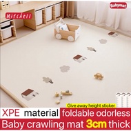 Baby PlayMat 3cm thick XPE Baby foam carpet Double sided pattern 宝宝爬爬垫