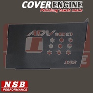 COVER ENGINE ADV 160 NSB TUTUP MESIN PELINDUNG MESIN FULL BESI MOTOR COVER ENGINE HONDA HONDA ADV160
