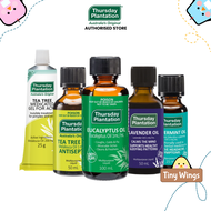 Thursday Plantation Tea Tree Oil I Lavender Oil I Peppermint Oil I Eucalyptus Oil I Tea Tree Medicated Gel for Acne I Mask [TinyWings.sg]