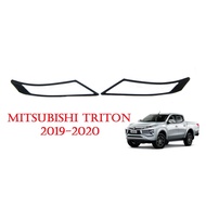 Headlight Cover Mitsubishi Triton New 2019-2020 Matte Black L200 MR GLS 2019 Accessories