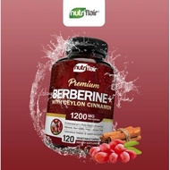 Nutriflair Premium Berberine Hcl 1200 Mg