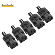 5PCS IEC C13 Power Plug Connector C13 Female Plug Power Adapter Connector 3 Pin Power Socket 250V 10