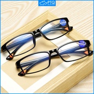 PTQ Anti Blue-Ray แว่นตาอ่านหนังสือ TR90แว่นตาแว่นตาเรซิ่น HD แว่นตาอ่านหนังสือ