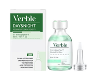 VERBLE SERUM PITTED SCAR MENGURANGKAN BINTIK HITAM MENCERAHKAN KULIT | VERBLE DAY & NIGHT REGENERATE