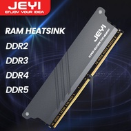 JEYI Memory RAM Heatsink With Thermal Pads, Desktop RAM Cooler DDR Radiation Dissipate for PC DIY DDR2 DDR3 DDR4 DDR5