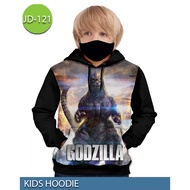 Godzilla vs jacket. Kong 3D Printing Children's Hoodie Jacket #JD-121