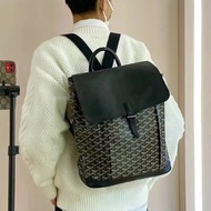 質感滿分💯99新🆕Goyard戈雅Alpin老花雙肩後背包電腦包