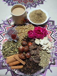 Masala Tea Powder Homemade / Masala Chai / Teh Masala " Mixed Roasted 9 types of Spices "