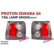 PROTON SAGA 2 LMST ISWARA A/B 04 2004-2007 TAIL LAMP SMOKE // LAMPU BELAKANG BLACK HITAM LIGHT SAGA2 (HATBACK) (CC3)