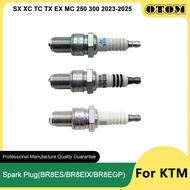 OTOM 2023-2025 Motorcycle Ignition Spark Plug Engine Part BR8ES BR8EIX BR8EGP For KTM SX250 XC300 TC