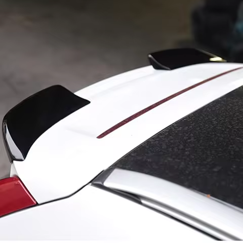 For 2012-2024 Volvo V60 V90 CX40 XC60 XC90 ABS Plastic Material Parts Rear Trunk Lid Car Spoiler Rea