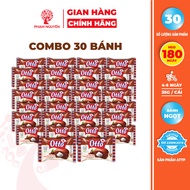[BÁNH KẸO SỈ] Combo 30 Bánh Trứng Tươi Otto Nhân Kem 35g | Bánh ăn sáng tiện lợi | Bánh ăn sáng