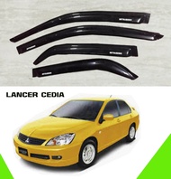 คิ้วกันสาดประตู MITSUBISHI LANCER CEDIA 01-03