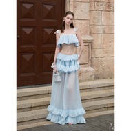 AMELIE - Set 2 Blue silkPiece - Heidi set Ame564