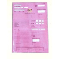 Pembalut Buku Pink Pregnant / Ibu Mengandung & Buku Latihan Sekolah A5 saiz Plastic Cover