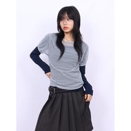 Codibook|Korea EEZEE Layered Transparent Princess Sleeve Short Top T-Shirt Women's Clothing