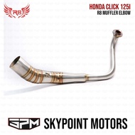 R8 MUFFLER ELBOW FOR HONDA CLICK 125i (9856-747)
