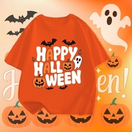 100Cm-5xL Happy Halloween T-shirt 100% pure cotton comfortable fabric Short sleeve tops for men wome