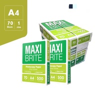 MAXI BRITE A4 70 GRAM HVS PAPER