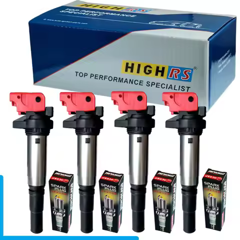 Ignition coil Spark plug for 1.6THP CITROEN C4 Grand Picasso Hatchback 1.6 5GZ EP6FDT 5FV EP6CDT Peu