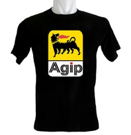 Kaoskaoscorp Baju Kaos Distro Agip Oil Logo (3e1)