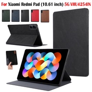 For Xiaomi Redmi Pad 10.61 inch Fashion Simple Flip Stand Case RedmiPad 10.61 VHU4254IN 5G Popular Learn To Read And Watch Movies Tablet Cover