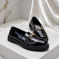 GLOSSY BLACK DOCMART SHOES | DOCMART SHOES Wanita | DOCMART SHOES KOREAN STYLE SHOES