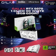 GALAX Ge-Force RTX 5070 1-CLICK OC WHITE 12GB GDDR7 Graphic Card