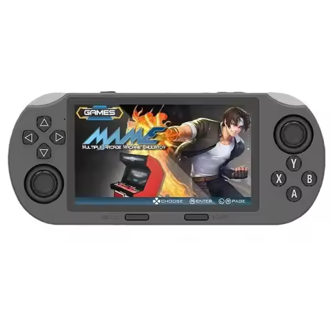 New SF3000 nostalgic game console 4.5 inch high definition large screen handheld GBA double joystick