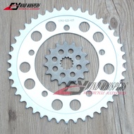 16/43T 525 Motorcycle Front Rear Sprockets For SUZUKI GSXR600 GSXR GSX-R 600 K6 K7 K8 K9 L0 2006 200