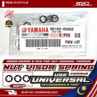Nut Visor Spring ORI YAMAHA Use Y15 Y16 Exciter 150 155 MxKing NVX Use Heat Shield Spring Nut 90183-