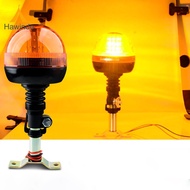 ไฟกระพริบเตือนไฟสัญญาณเตือนไฟกระพริบ Hawinde 12V ถึง24V สีส้มสำหรับรถบรรทุกก่อสร้าง